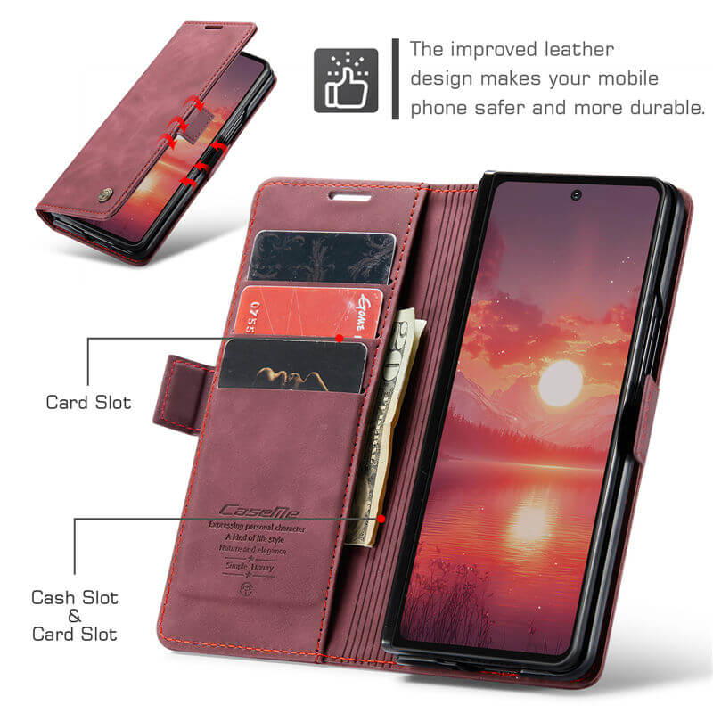 CaseMe Samsung Galaxy Z Fold7 Wallet Case