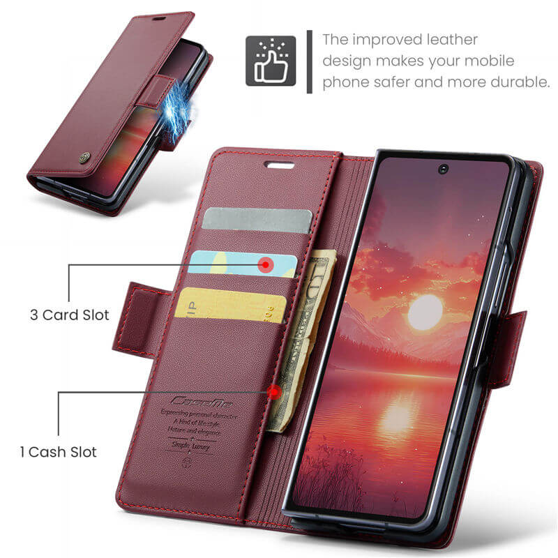 CaseMe Samsung Galaxy Z Fold7 Wallet Case