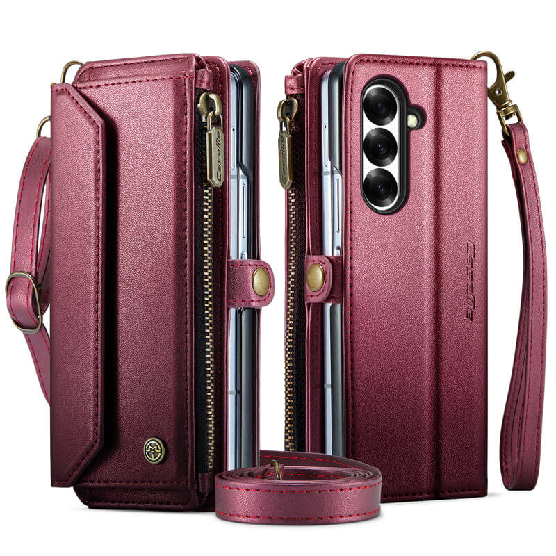 CaseMe Samsung Galaxy Z Fold7 Wallet RFID Blocking Crossbody Case