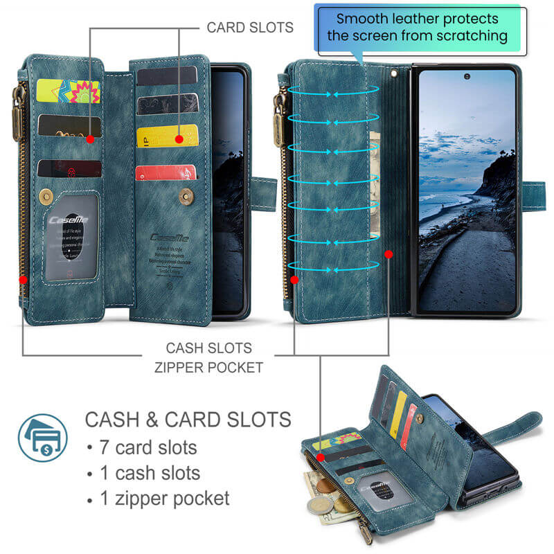 CaseMe Samsung Galaxy Z Fold8 Ultra Wallet Case