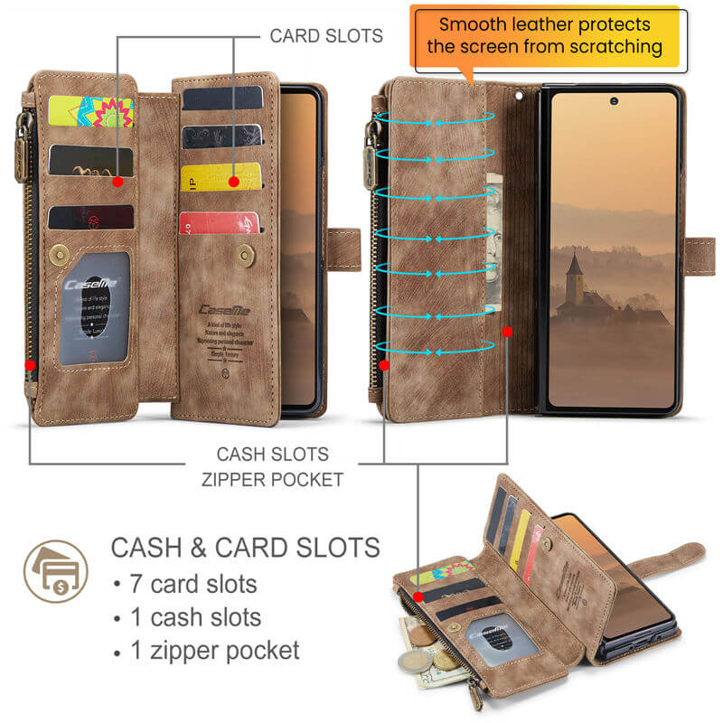 CaseMe Samsung Galaxy Z Fold8 Ultra Wallet Case