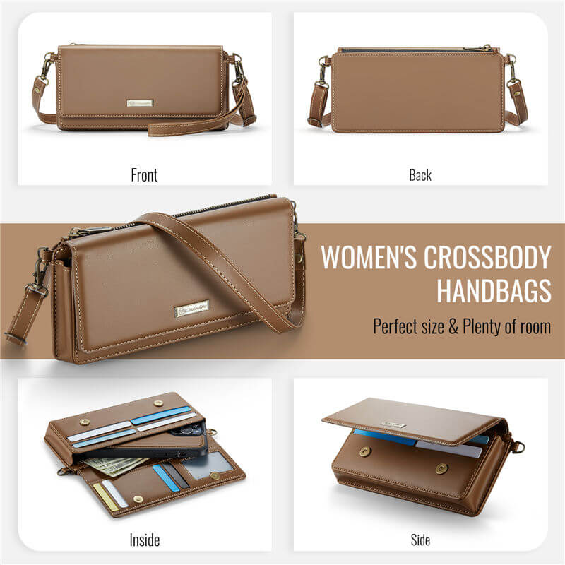 CaseMe RFID Blocking Universal Wallet Crossbody Bag