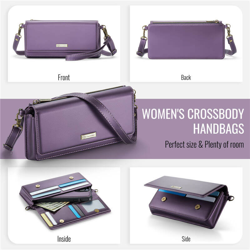 CaseMe RFID Blocking Universal Wallet Crossbody Bag