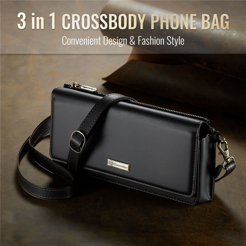 CaseMe RFID Blocking Universal Wallet Crossbody Bag