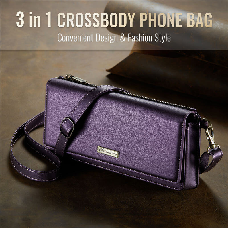 CaseMe RFID Blocking Universal Wallet Crossbody Bag