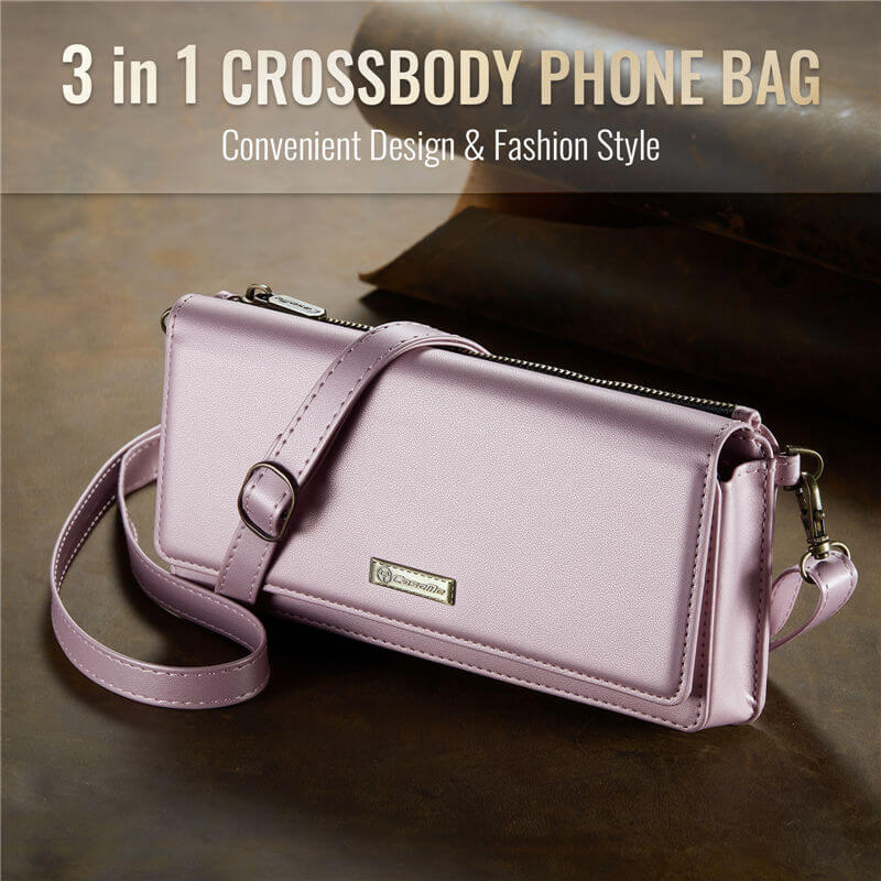 CaseMe RFID Blocking Universal Wallet Crossbody Bag