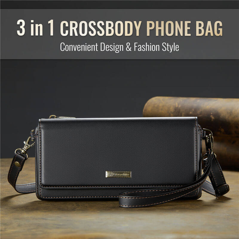 CaseMe RFID Blocking Universal Wallet Crossbody Bag