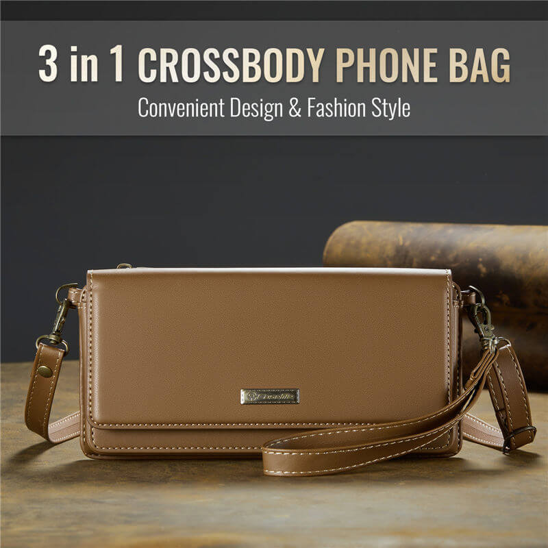 CaseMe RFID Blocking Universal Wallet Crossbody Bag