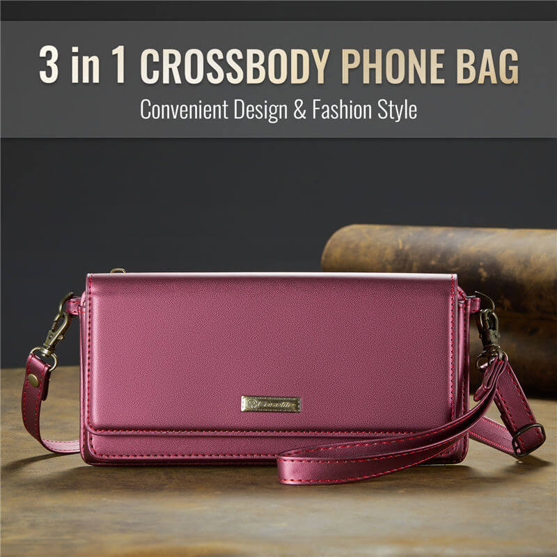 CaseMe RFID Blocking Universal Wallet Crossbody Bag