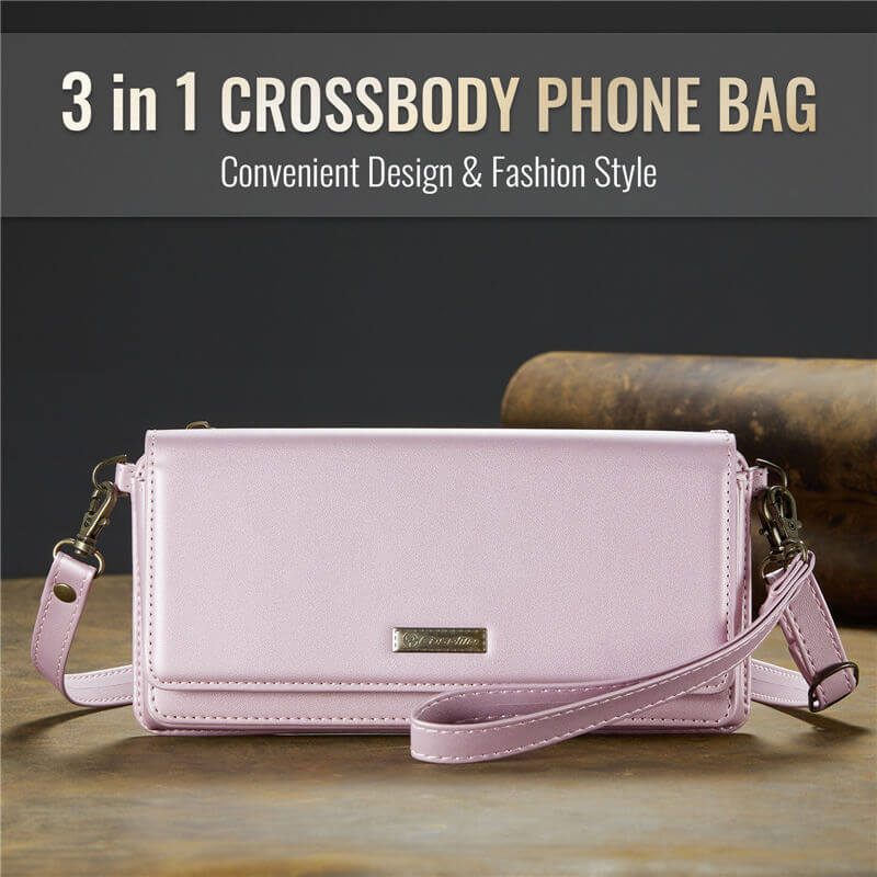 CaseMe RFID Blocking Universal Wallet Crossbody Bag