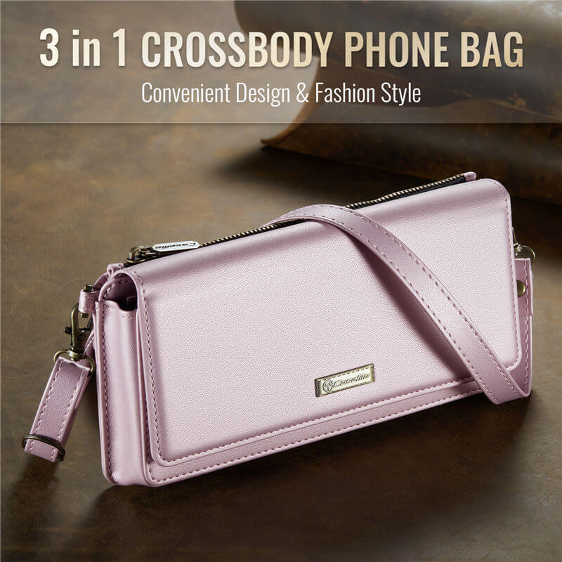 CaseMe RFID Blocking Universal Wallet Crossbody Bag