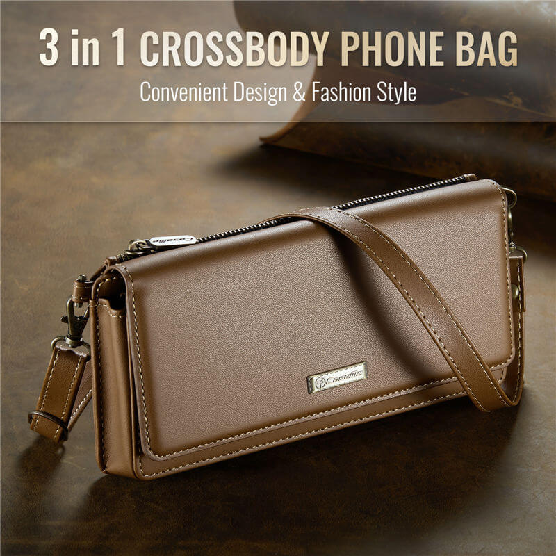 CaseMe RFID Blocking Universal Wallet Crossbody Bag