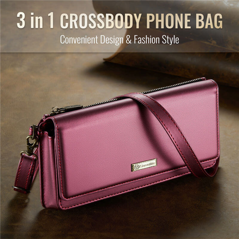 CaseMe RFID Blocking Universal Wallet Crossbody Bag