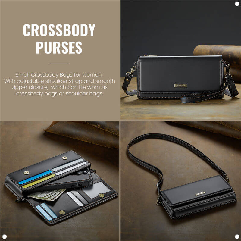 CaseMe RFID Blocking Universal Wallet Crossbody Bag