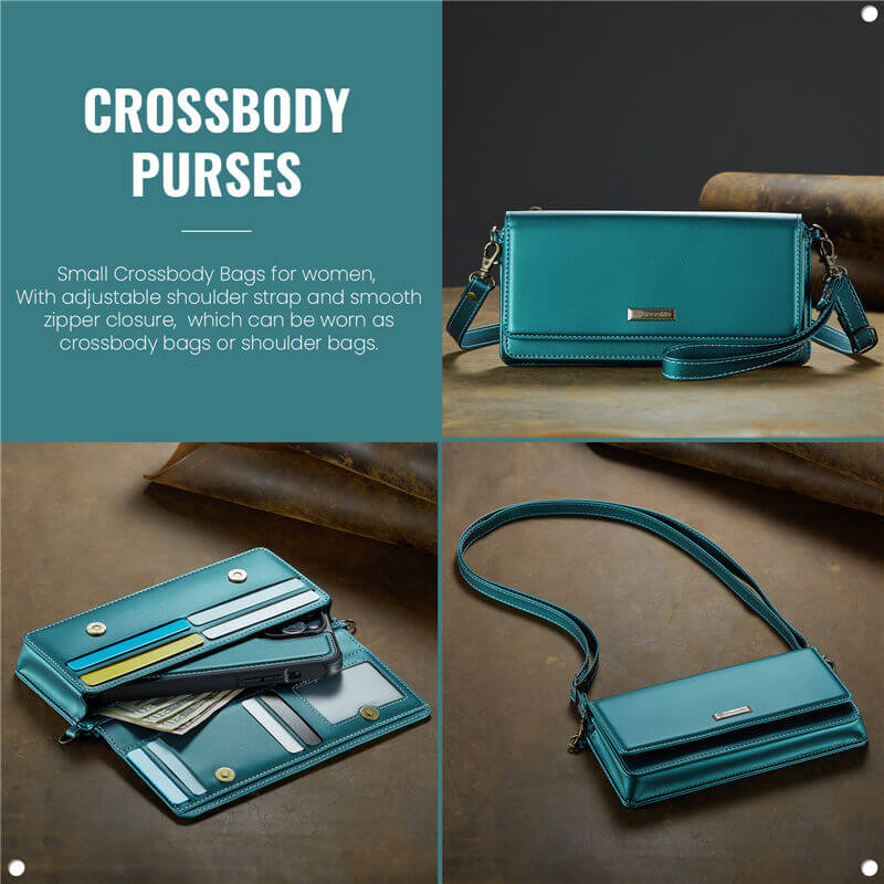 CaseMe RFID Blocking Universal Wallet Crossbody Bag