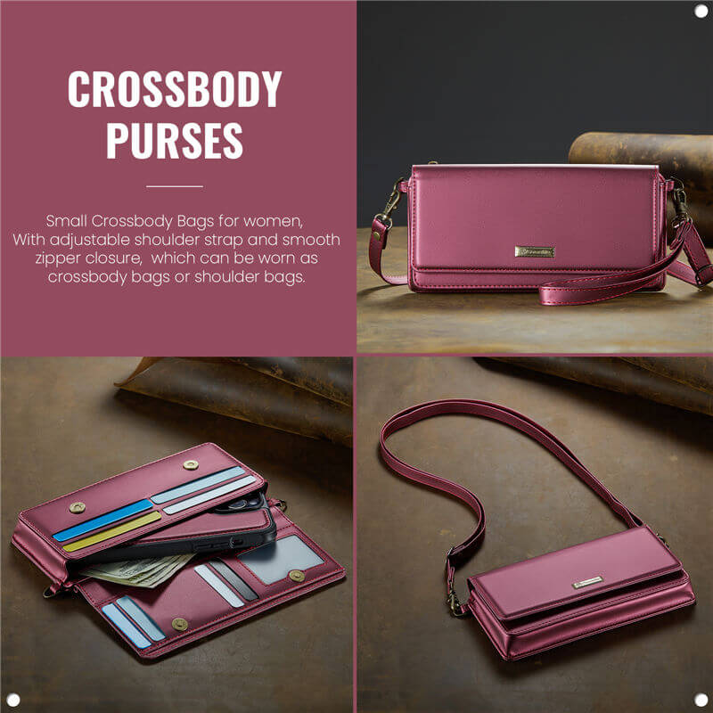 CaseMe RFID Blocking Universal Wallet Crossbody Bag