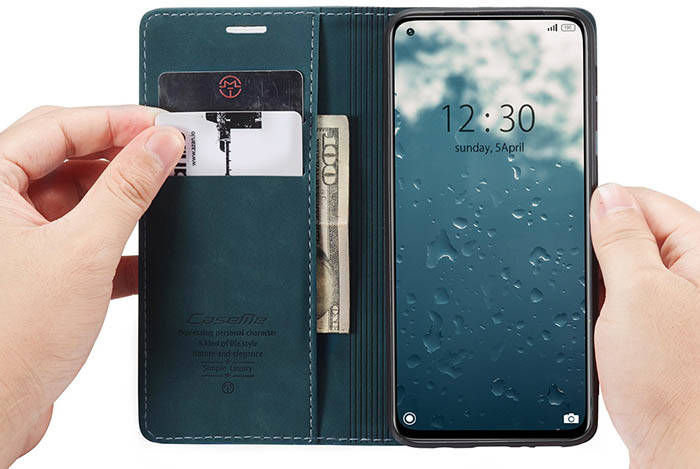 CaseMe Xiaomi Mi 10T Lite Wallet Kickstand Magnetic Flip Leather Case