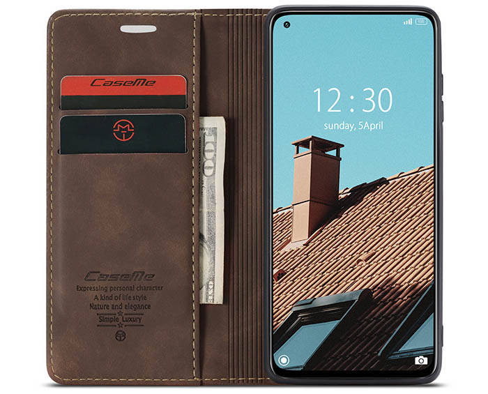 CaseMe Xiaomi Mi 10T Lite Wallet Kickstand Magnetic Flip Leather Case