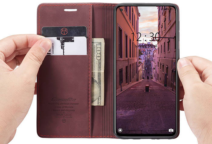 CaseMe Xiaomi Mi 10T Lite Wallet Kickstand Magnetic Flip Leather Case