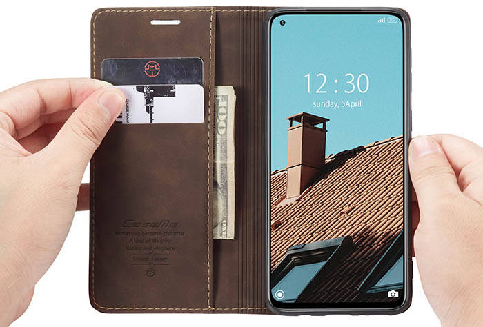 CaseMe Xiaomi Mi 10T/10T Pro Wallet Kickstand Magnetic Flip Leather Case