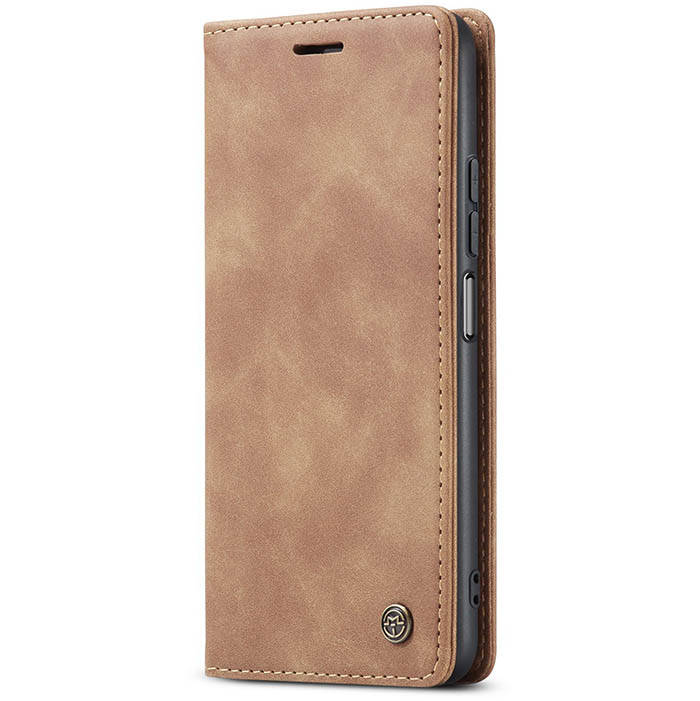 CaseMe Samsung Galaxy S21 FE Wallet Kickstand Magnetic Flip Leather Case