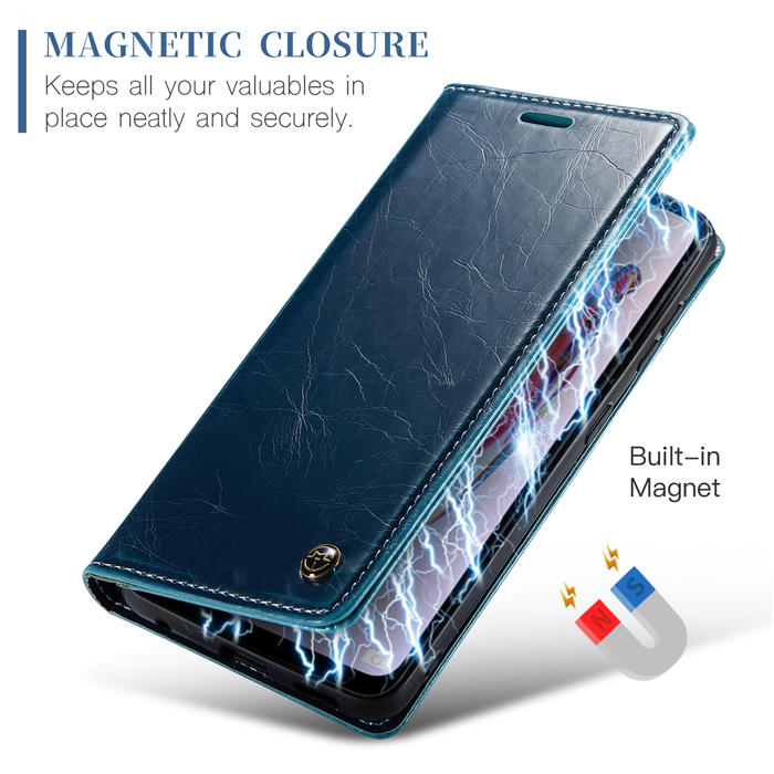 CaseMe Xiaomi Redmi 11A/12C Wallet Kickstand Magnetic Flip Case