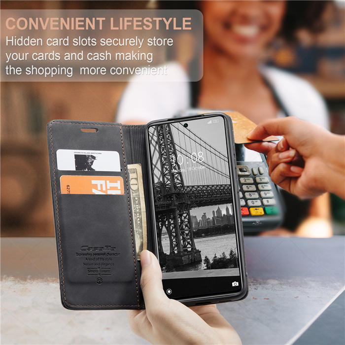 CaseMe Xiaomi 12 Lite Wallet Kickstand Magnetic Flip Case