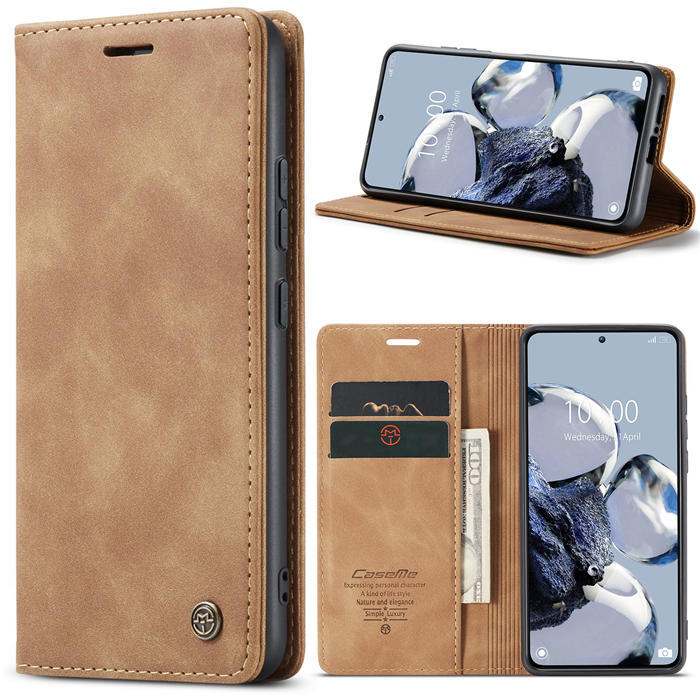 CaseMe Xiaomi 12T/12T Pro Wallet Kickstand Magnetic Flip Case