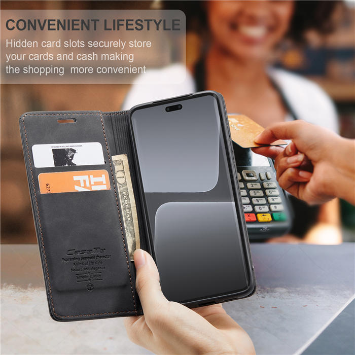 CaseMe Xiaomi 13 Lite Wallet Suede Leather Case