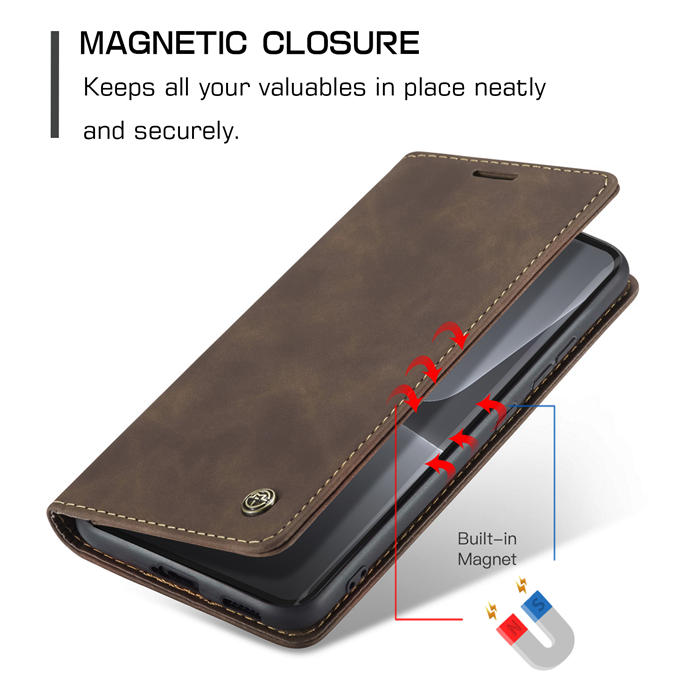 CaseMe Xiaomi 13 Lite Wallet Suede Leather Case