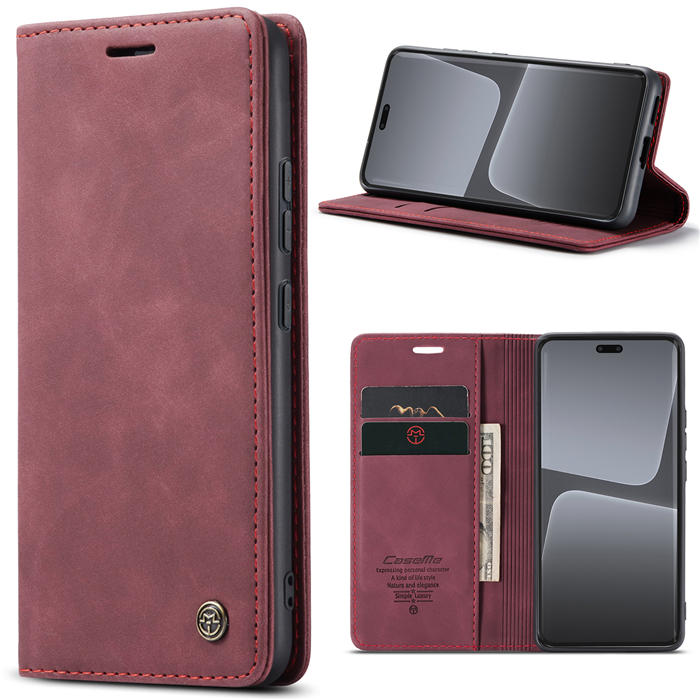 CaseMe Xiaomi 13 Lite Wallet Suede Leather Case