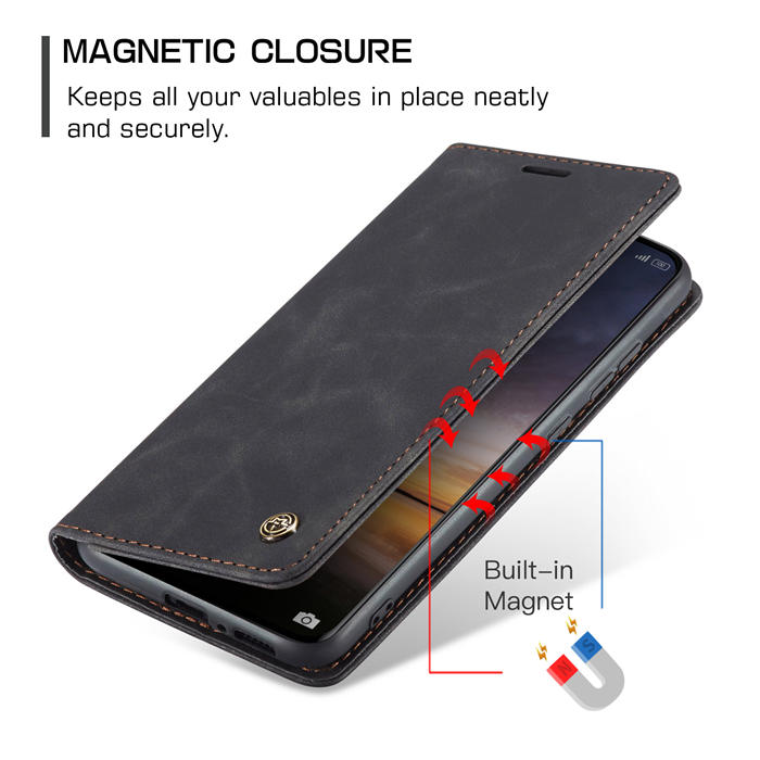 CaseMe Xiaomi 13 Pro Wallet Suede Leather Case