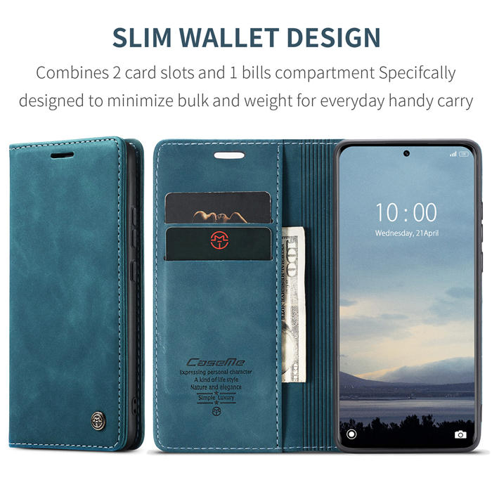 CaseMe Xiaomi 13 Pro Wallet Suede Leather Case