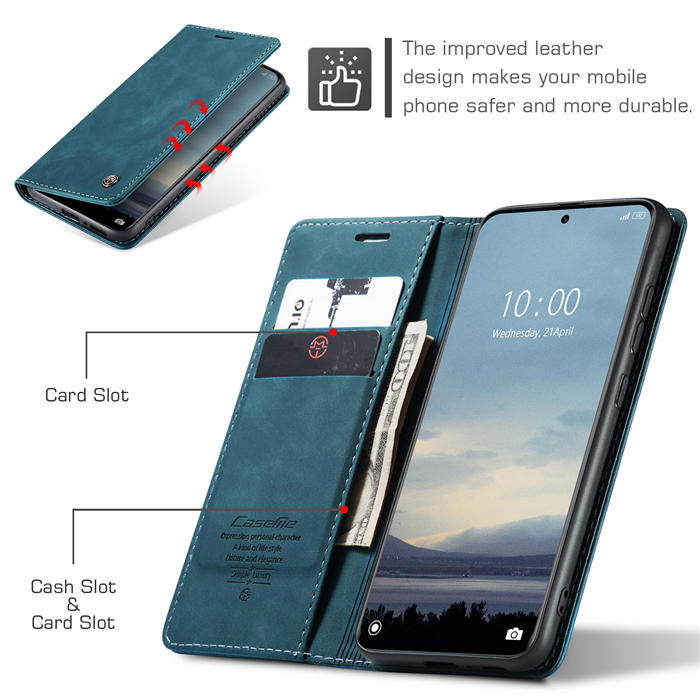 CaseMe Xiaomi 13 Pro Wallet Suede Leather Case