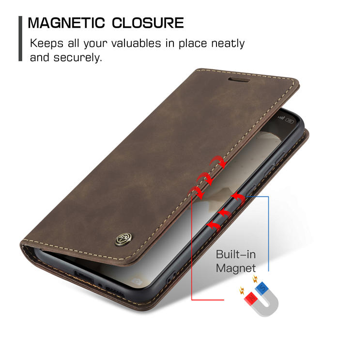 CaseMe Xiaomi 13 Pro Wallet Suede Leather Case