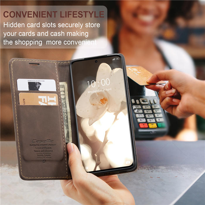 CaseMe Xiaomi 13 Pro Wallet Suede Leather Case