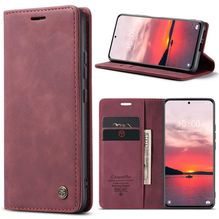 CaseMe Xiaomi 13 Pro Wallet Suede Leather Case