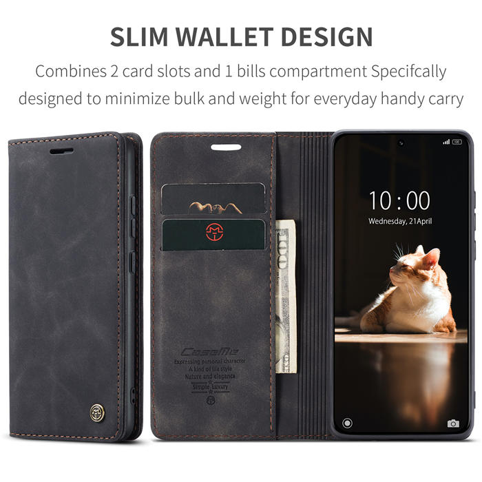 CaseMe Xiaomi 13 Wallet Suede Leather Case