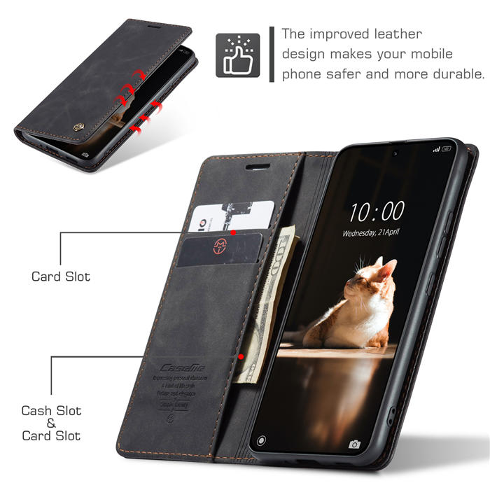 CaseMe Xiaomi 13 Wallet Suede Leather Case