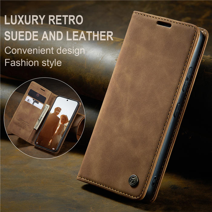 CaseMe Xiaomi 13 Wallet Suede Leather Case