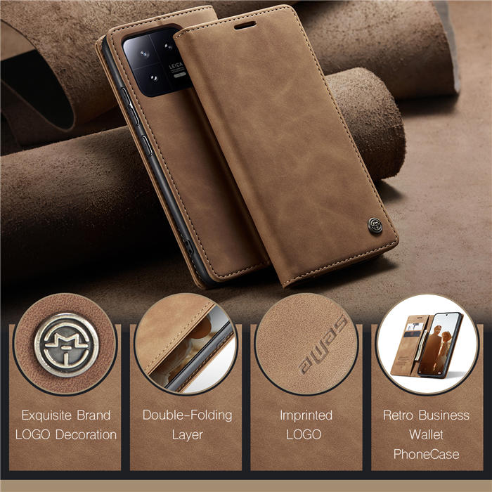 CaseMe Xiaomi 13 Wallet Suede Leather Case