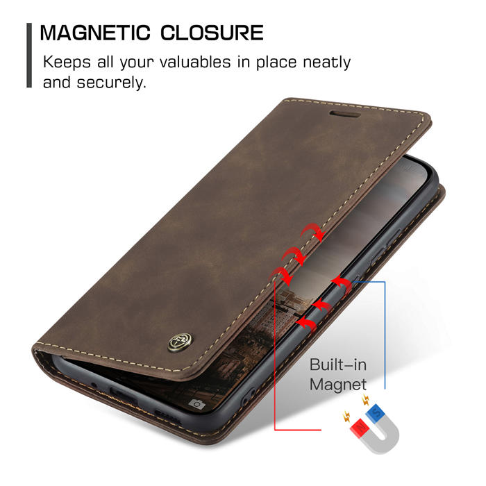 CaseMe Xiaomi 13 Wallet Suede Leather Case