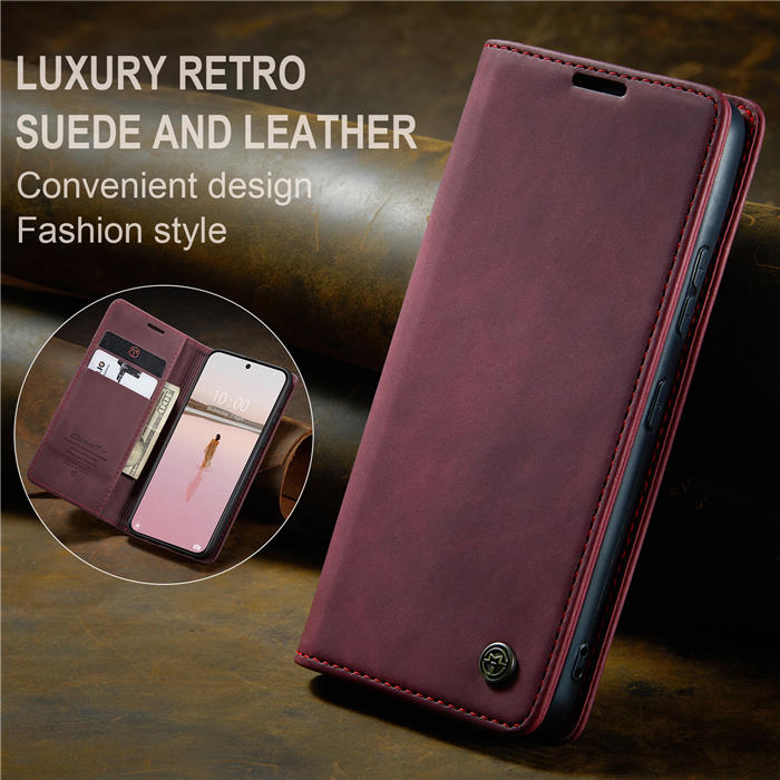 CaseMe Xiaomi 13 Wallet Suede Leather Case