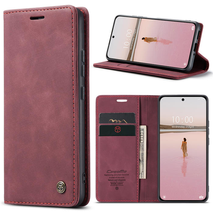 CaseMe Xiaomi 13 Wallet Suede Leather Case