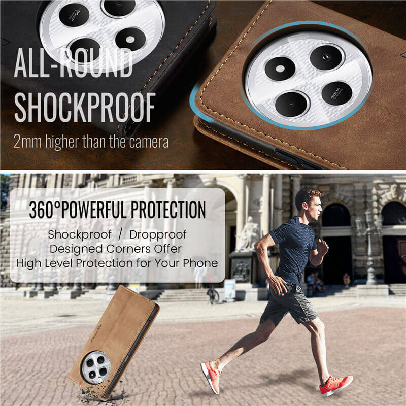 CaseMe Xiaomi Redmi 14C Wallet Case
