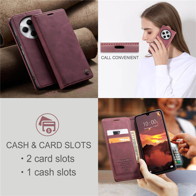 CaseMe Xiaomi Redmi 14C Wallet Case
