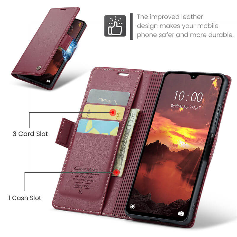 CaseMe Xiaomi Redmi 14C Wallet Case
