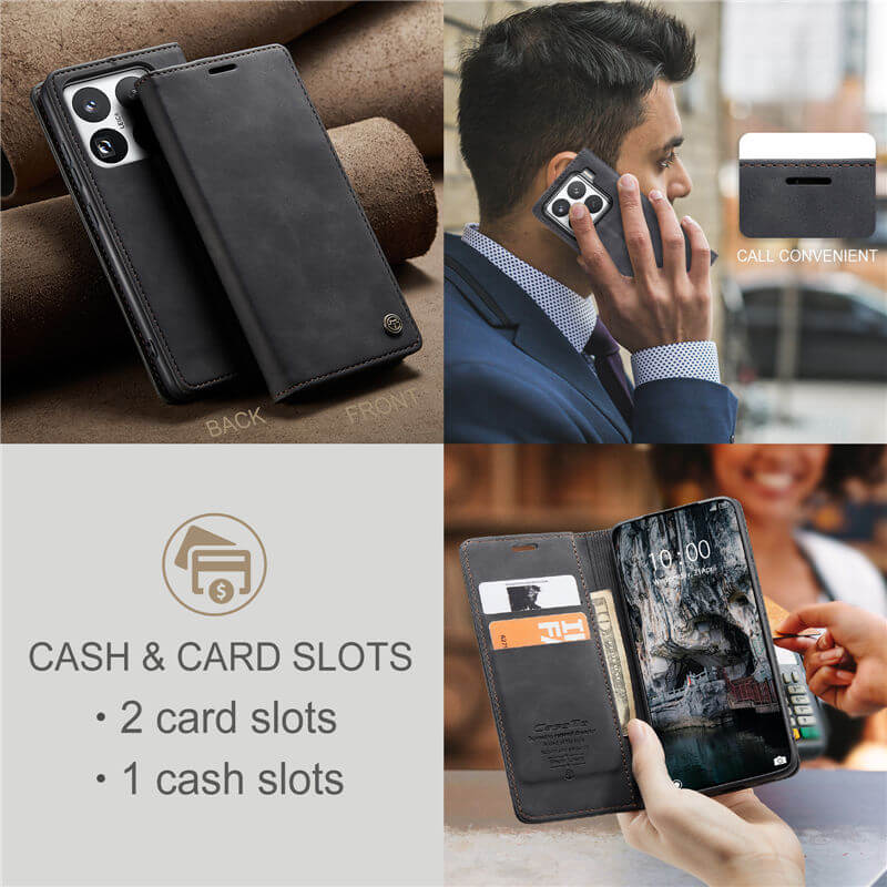 CaseMe Xiaomi 15 Pro Wallet Case