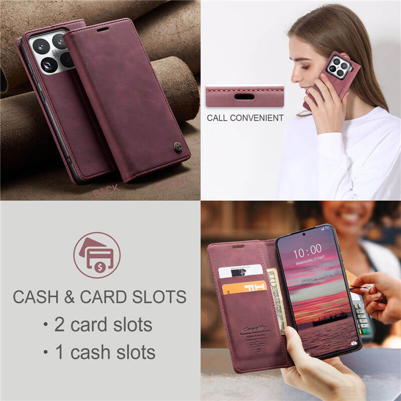 CaseMe Xiaomi 15 Pro Wallet Case