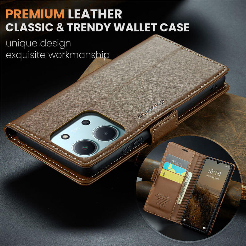 CaseMe Xiaomi Redmi 15C Wallet Case